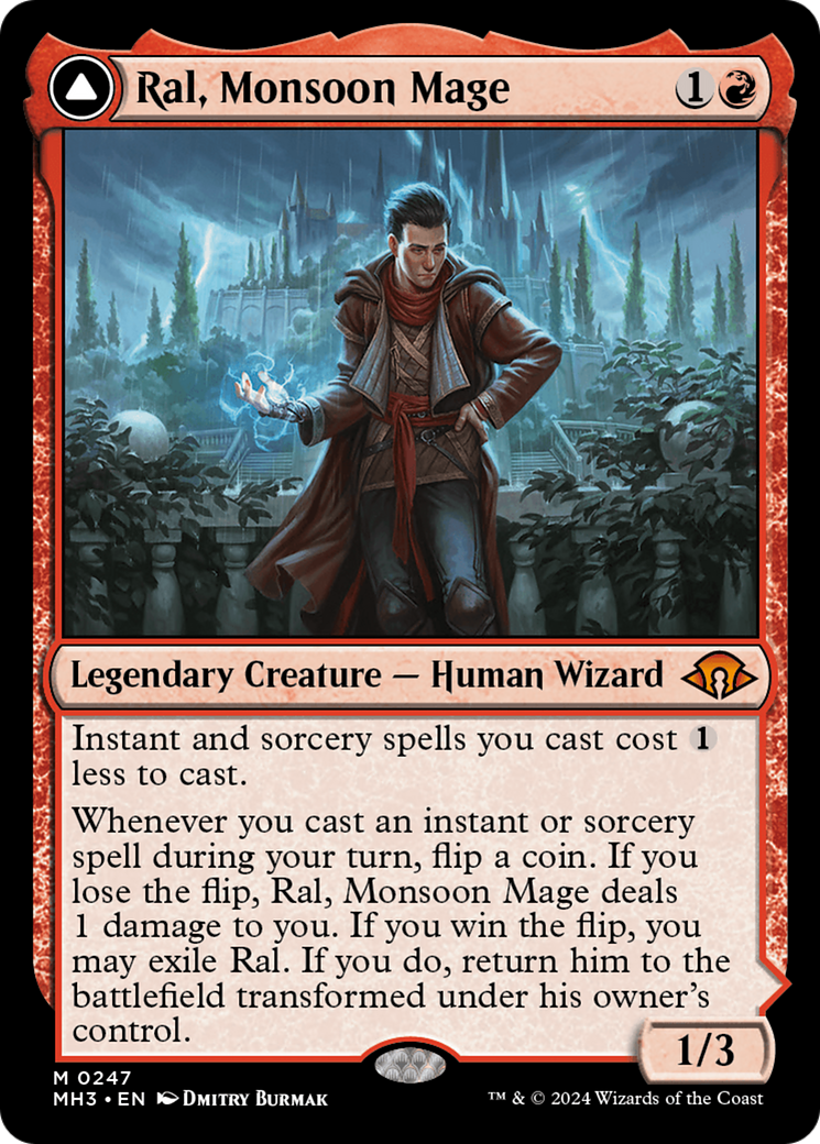 Ral, Monsoon Mage (247) [Modern Horizons 3] foil - Deck Out Gaming