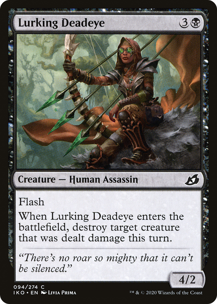 Lurking Deadeye (94) [Ikoria: Lair of Behemoths] foil - Deck Out Gaming