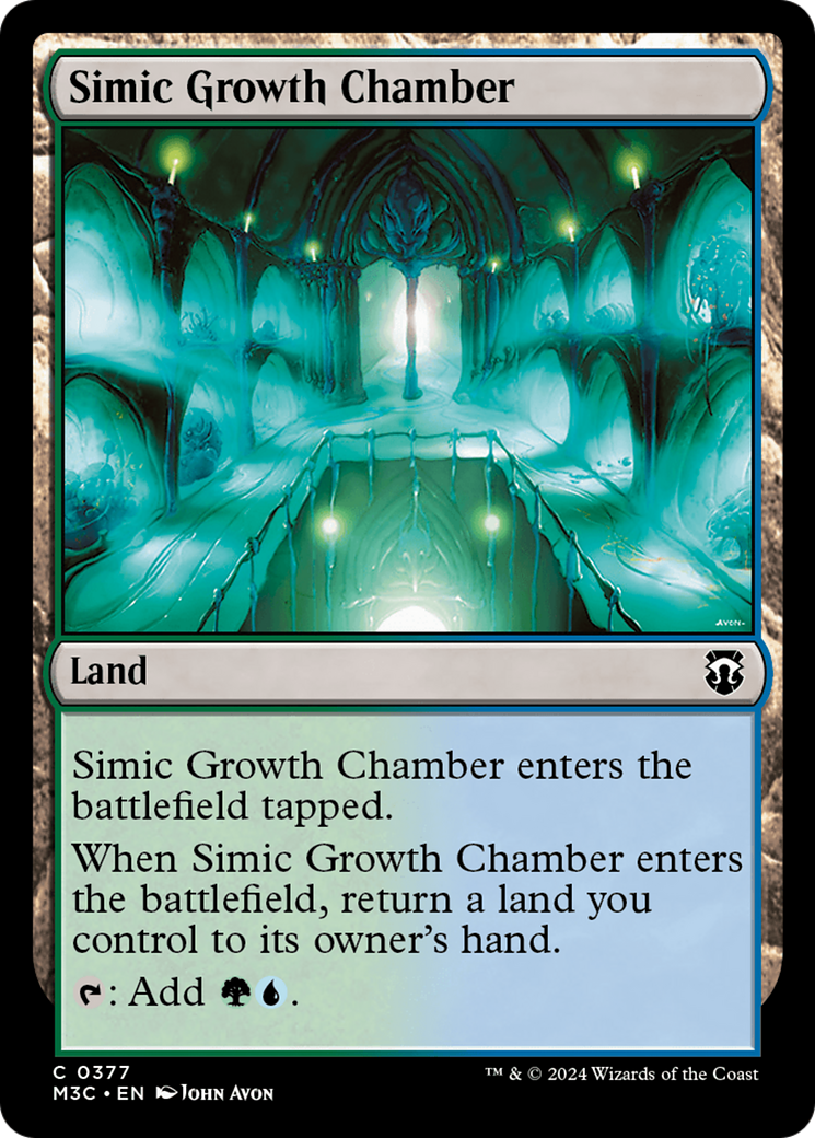 Simic Growth Chamber (377) [Modern Horizons 3 Commander] - Deck Out Gaming