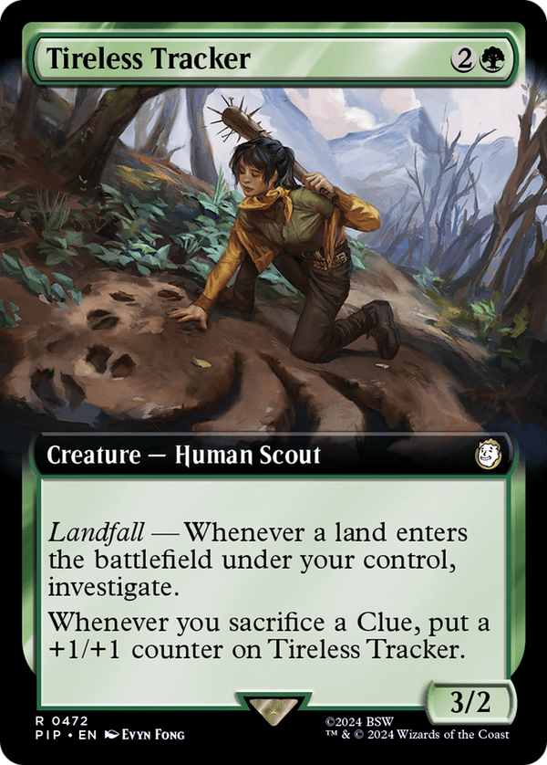 Tireless Tracker (Extended Art) (472) [Fallout] - Deck Out Gaming