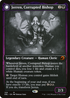 Jerren, Corrupted Bishop (109) [Innistrad: Double Feature] foil - Deck Out Gaming