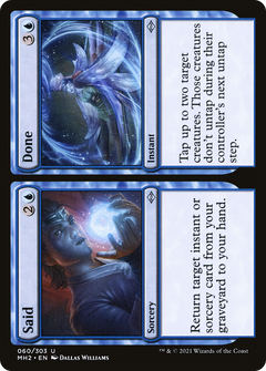 Said // Done (60) [Modern Horizons 2] - Deck Out Gaming