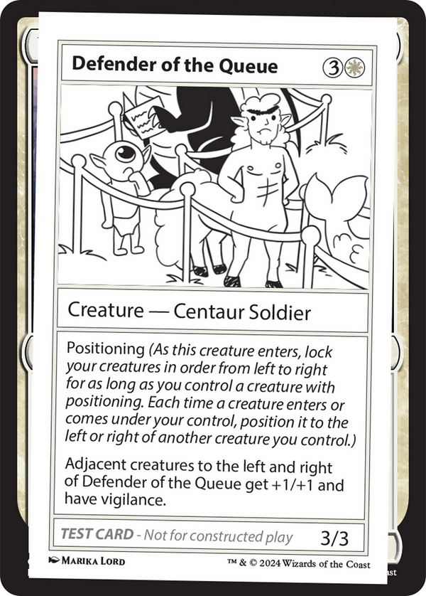 Defender of the Queue () [Mystery Booster 2] - Deck Out Gaming