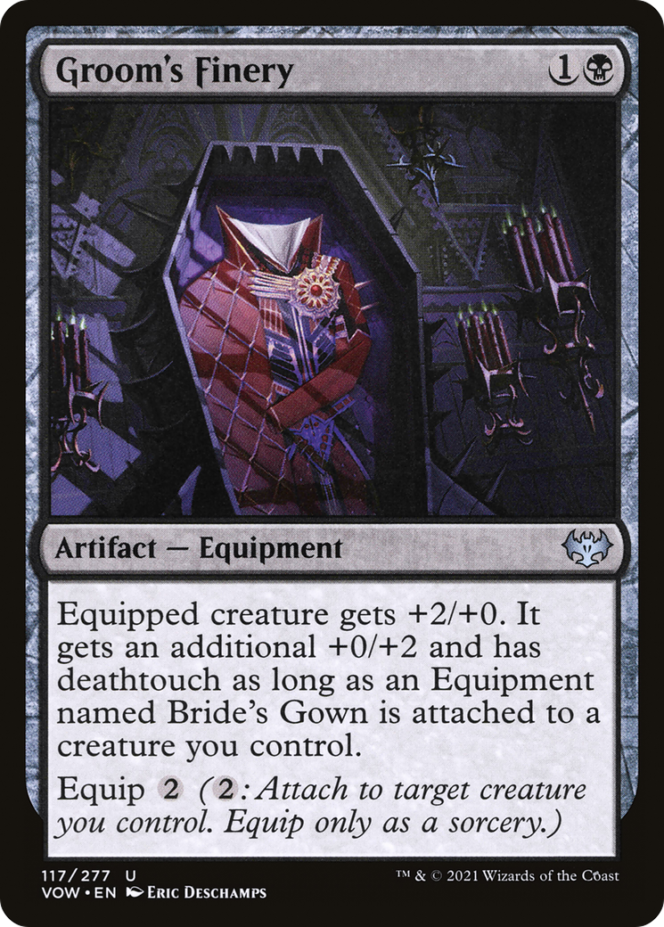 Groom's Finery (117) [Innistrad: Crimson Vow] foil - Deck Out Gaming