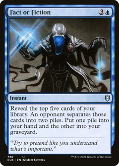 Fact or Fiction (720) [Commander Legends: Battle for Baldur's Gate] - Deck Out Gaming