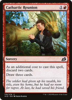Cathartic Reunion (110) [Ikoria: Lair of Behemoths] foil - Deck Out Gaming
