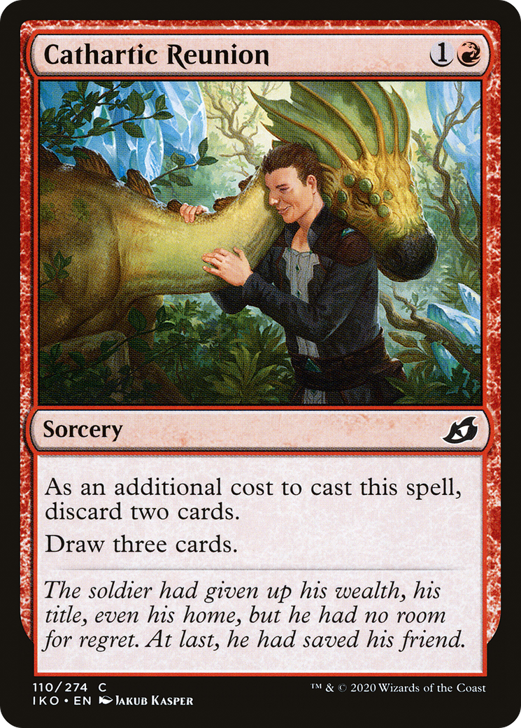 Cathartic Reunion (110) [Ikoria: Lair of Behemoths] foil - Deck Out Gaming