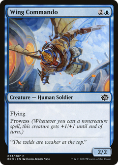 Wing Commando (73) [The Brothers' War] foil - Deck Out Gaming
