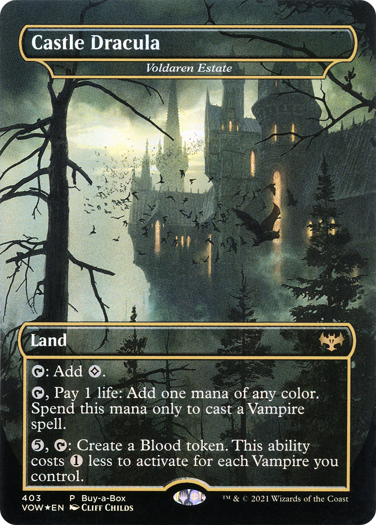 Castle Dracula - Voldaren Estate (403) [Buy-A-Box Promos] foil - Deck Out Gaming