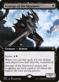 Scourge of the Skyclaves (Extended Art) (343) [Zendikar Rising] foil - Deck Out Gaming