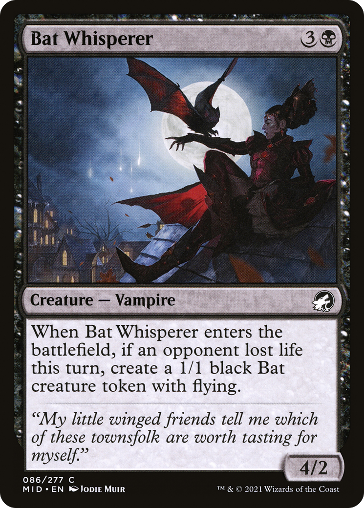 Bat Whisperer (86) [Innistrad: Midnight Hunt] - Deck Out Gaming