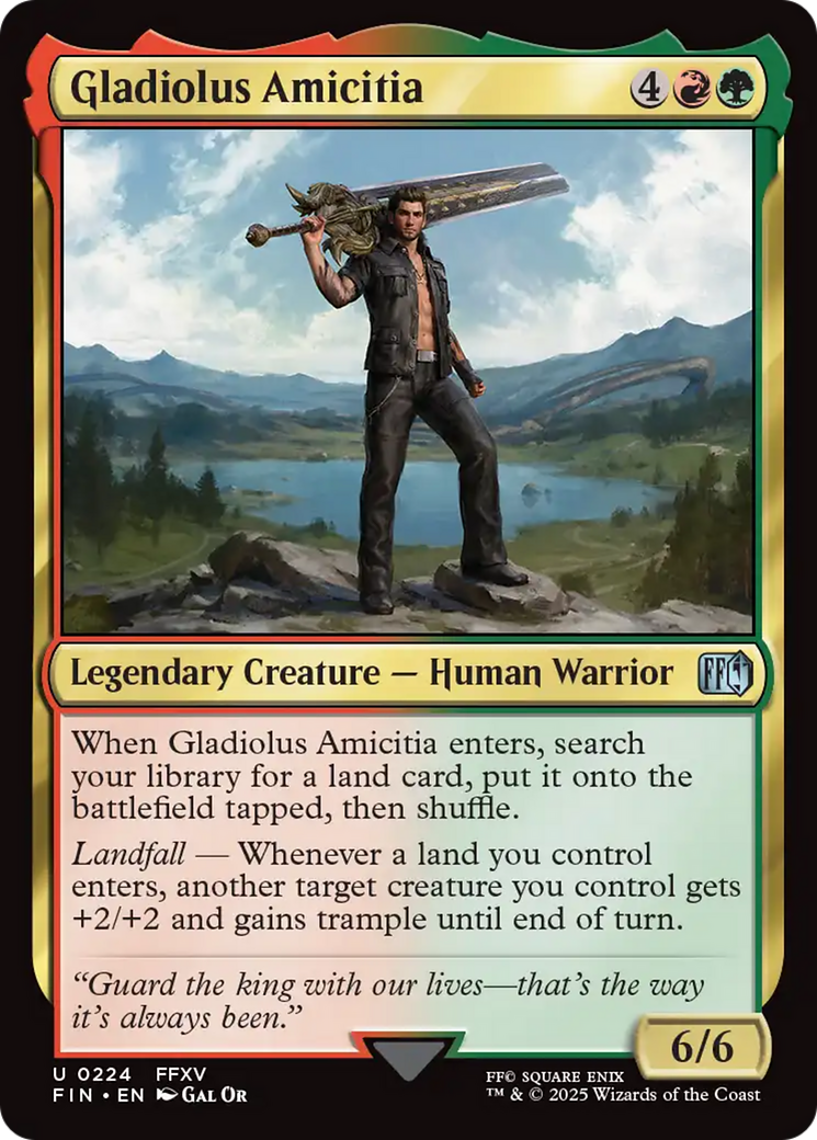 Gladiolus Amicitia (224) [FINAL FANTASY] - Deck Out Gaming