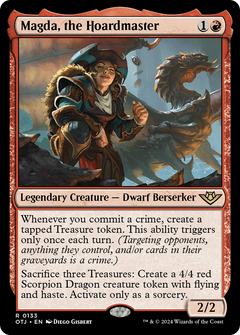 Magda, the Hoardmaster (133) [Outlaws of Thunder Junction] - Deck Out Gaming