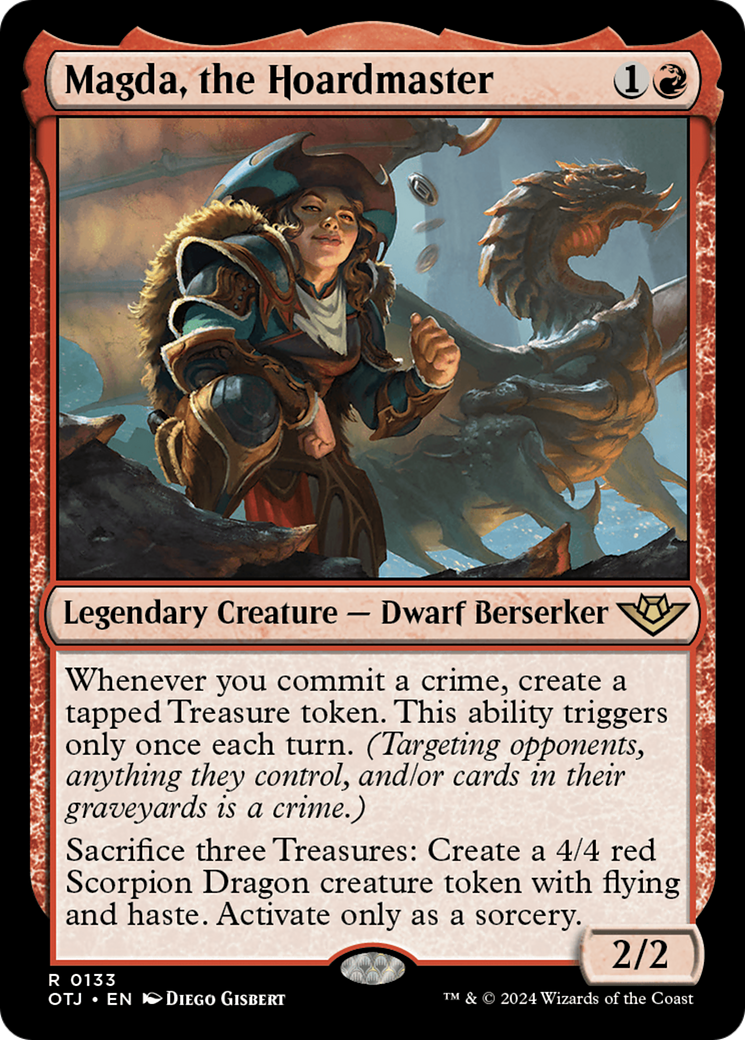 Magda, the Hoardmaster (133) [Outlaws of Thunder Junction] - Deck Out Gaming