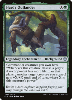 Hardy Outlander (235) [Commander Legends: Battle for Baldur's Gate] foil - Deck Out Gaming