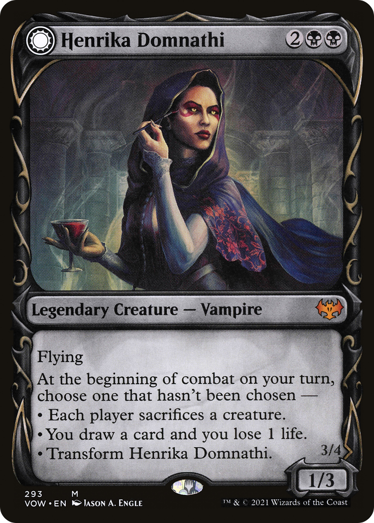 Henrika Domnathi (Showcase) (293) [Innistrad: Crimson Vow] - Deck Out Gaming