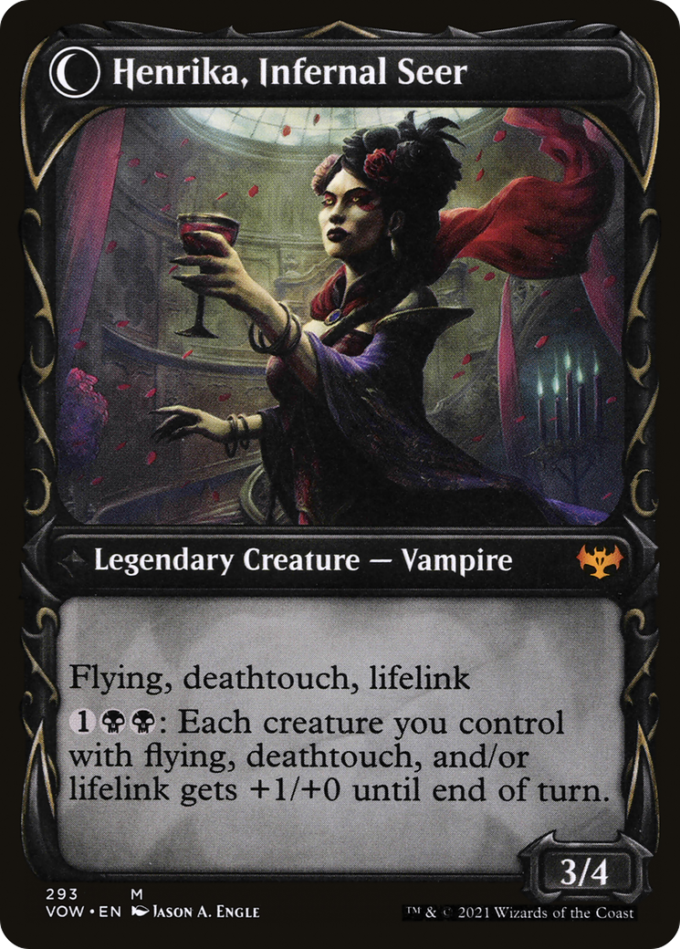 Henrika Domnathi (Showcase) (293) [Innistrad: Crimson Vow] foil - Deck Out Gaming