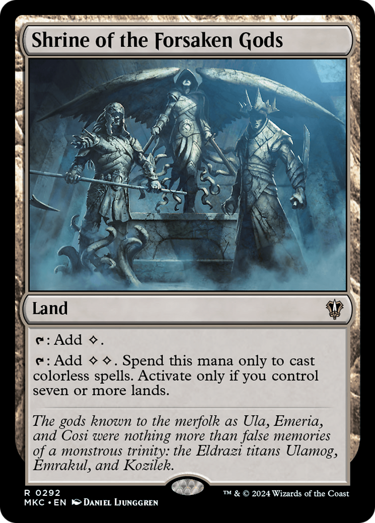 Shrine of the Forsaken Gods (292) [Murders at Karlov Manor Commander] - Deck Out Gaming