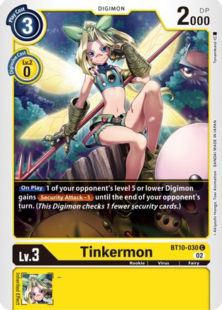 Tinkermon (BT10-030) [Xros Encounter] - Deck Out Gaming