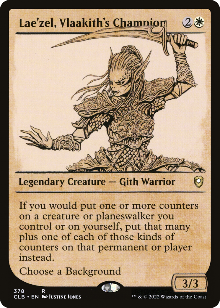 Lae'zel, Vlaakith's Champion (Showcase) (378) [Commander Legends: Battle for Baldur's Gate] foil - Deck Out Gaming