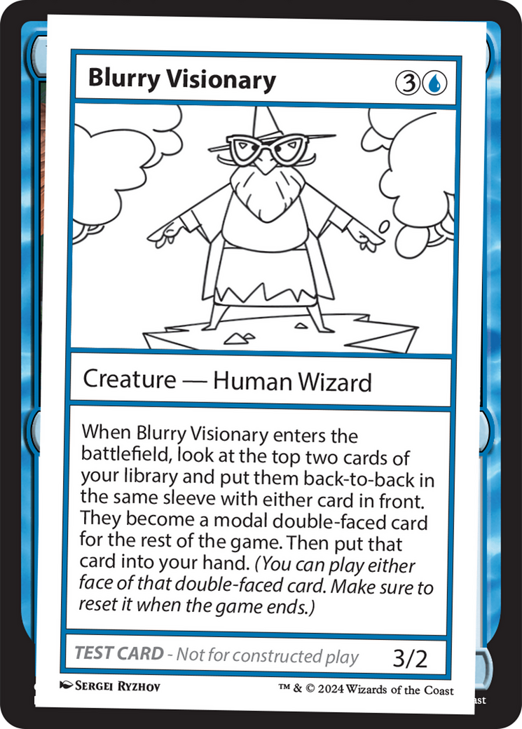 Blurry Visionary () [Mystery Booster 2] - Deck Out Gaming