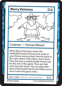 Blurry Visionary () [Mystery Booster 2] - Deck Out Gaming