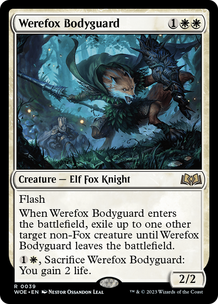 Werefox Bodyguard (39) [Wilds of Eldraine] foil - Deck Out Gaming