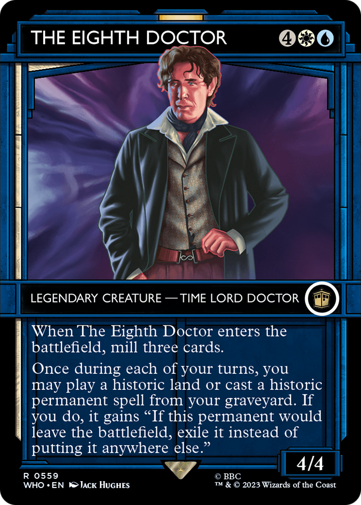 The Eighth Doctor (Showcase) (559) [Doctor Who] foil - Deck Out Gaming