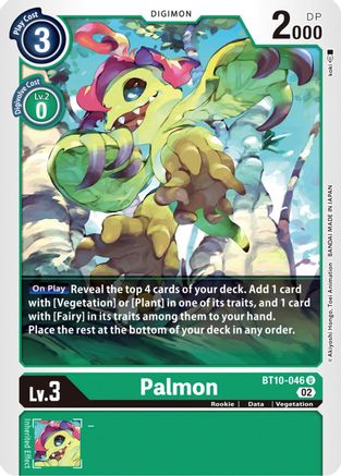 Palmon (BT10-046) [Xros Encounter] - Deck Out Gaming