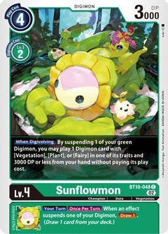 Sunflowmon (BT10-048) [Xros Encounter] - Deck Out Gaming