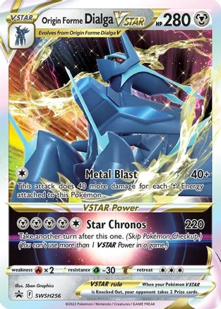 Origin Forme Dialga VSTAR (SWSH256) [SWSH: Sword & Shield Promo Cards] Holofoil - Deck Out Gaming
