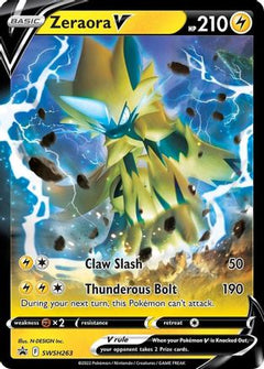 Zeraora V - SWSH263 (SWSH263) [SWSH: Sword & Shield Promo Cards] Holofoil - Deck Out Gaming