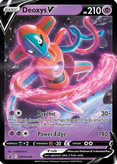 Deoxys V - SWSH266 (SWSH266) [SWSH: Sword & Shield Promo Cards] Holofoil - Deck Out Gaming