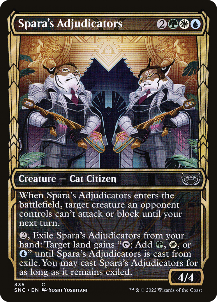 Spara's Adjudicators (Showcase) (335) [Streets of New Capenna] - Deck Out Gaming