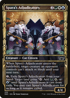Spara's Adjudicators (Showcase) (335) [Streets of New Capenna] foil - Deck Out Gaming