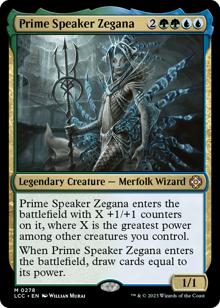 Prime Speaker Zegana (278) [The Lost Caverns of Ixalan Commander] - Deck Out Gaming