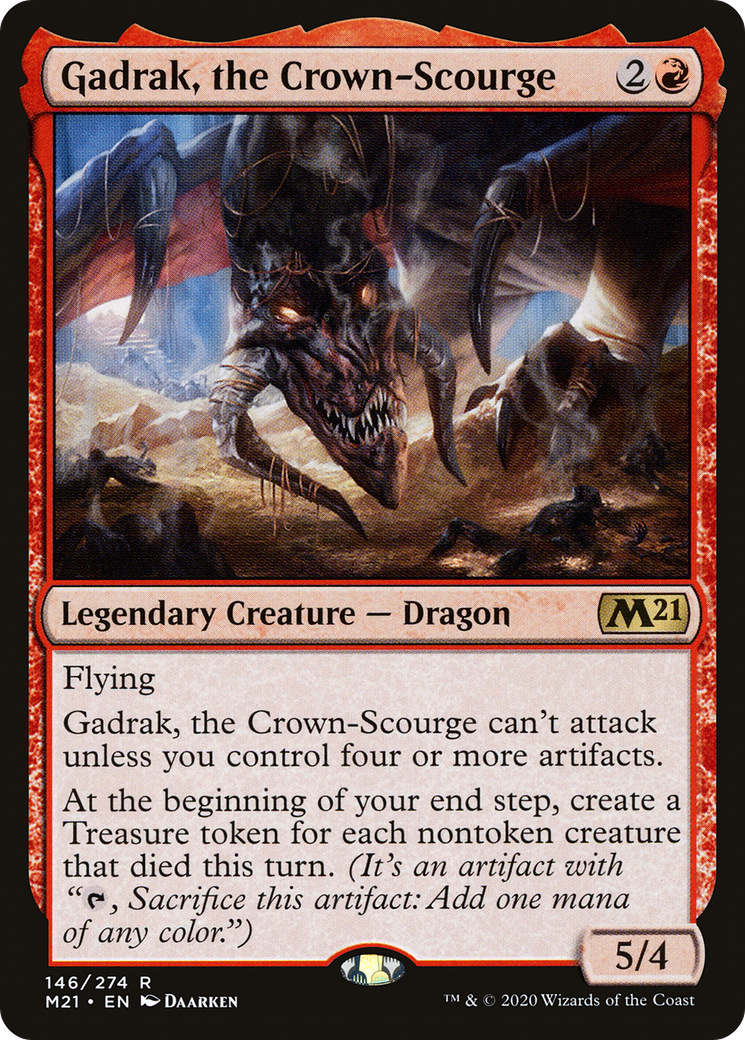 Gadrak, the Crown-Scourge (146) [Core Set 2021] - Deck Out Gaming