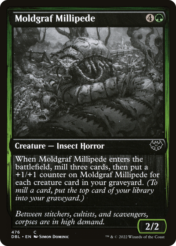 Moldgraf Millipede (476) [Innistrad: Double Feature] - Deck Out Gaming
