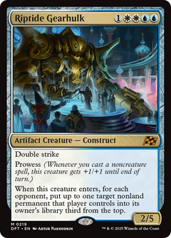 Riptide Gearhulk (219) [Aetherdrift] - Deck Out Gaming