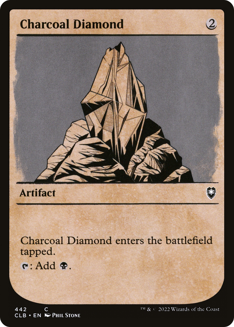 Charcoal Diamond (Showcase) (442) [Commander Legends: Battle for Baldur's Gate] - Deck Out Gaming