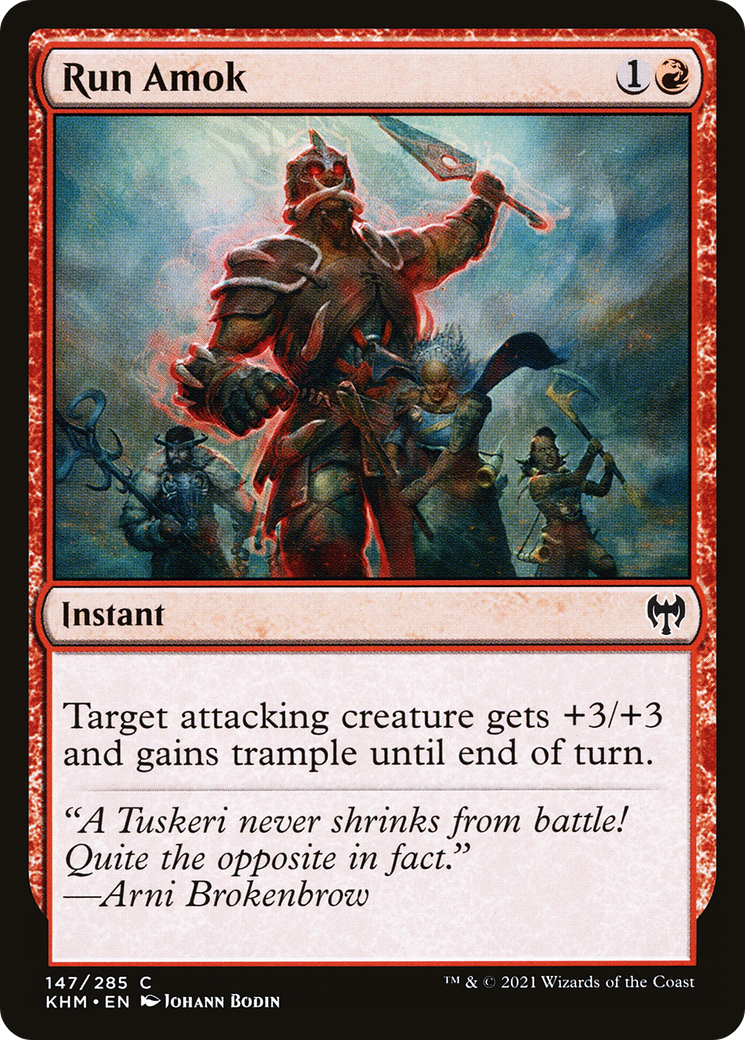Run Amok (147) [Kaldheim] - Deck Out Gaming