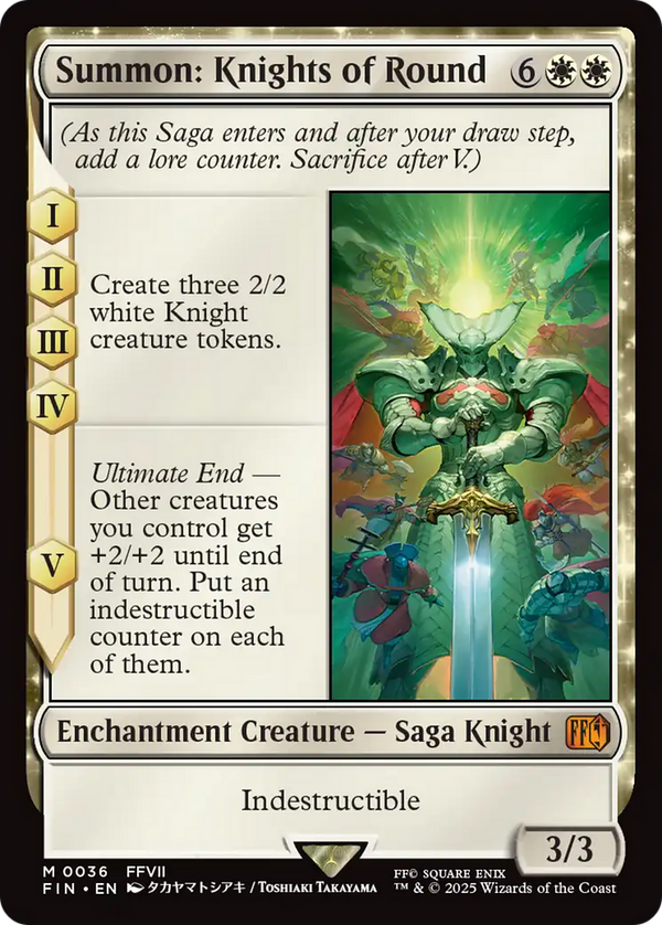 Summon: Knights of Round (36) [FINAL FANTASY] - Deck Out Gaming