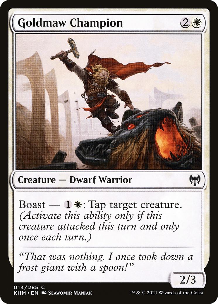 Goldmaw Champion (14) [Kaldheim] - Deck Out Gaming