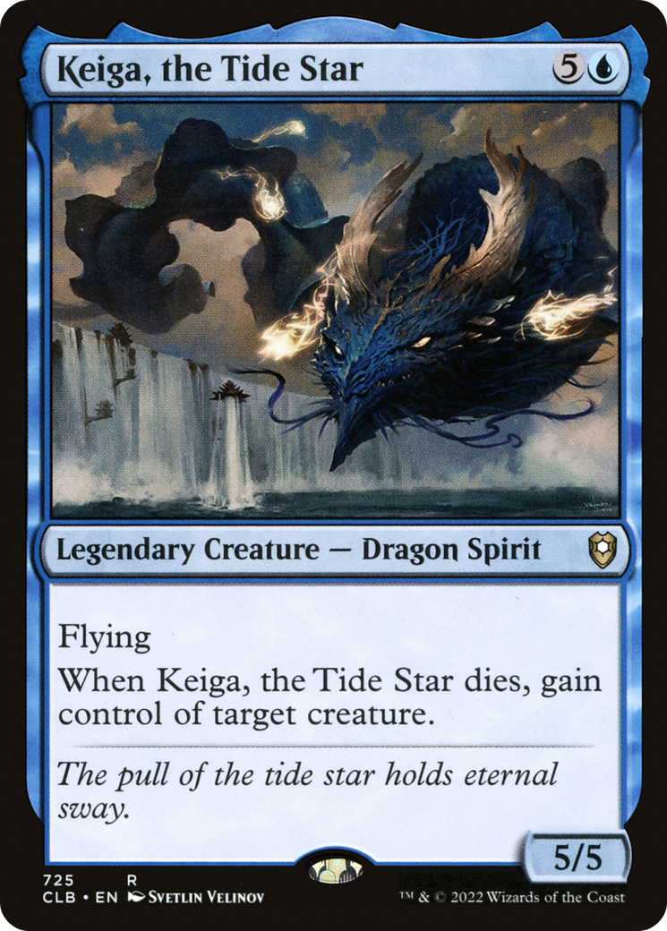 Keiga, the Tide Star (725) [Commander Legends: Battle for Baldur's Gate] - Deck Out Gaming
