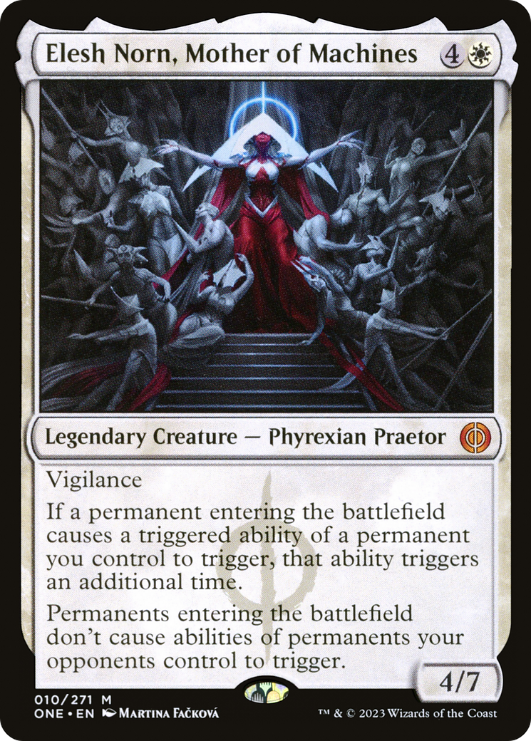Elesh Norn, Mother of Machines (10) [Phyrexia: All Will Be One] foil - Deck Out Gaming