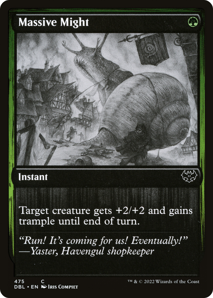 Massive Might (475) [Innistrad: Double Feature] - Deck Out Gaming