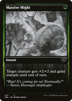 Massive Might (475) [Innistrad: Double Feature] foil - Deck Out Gaming