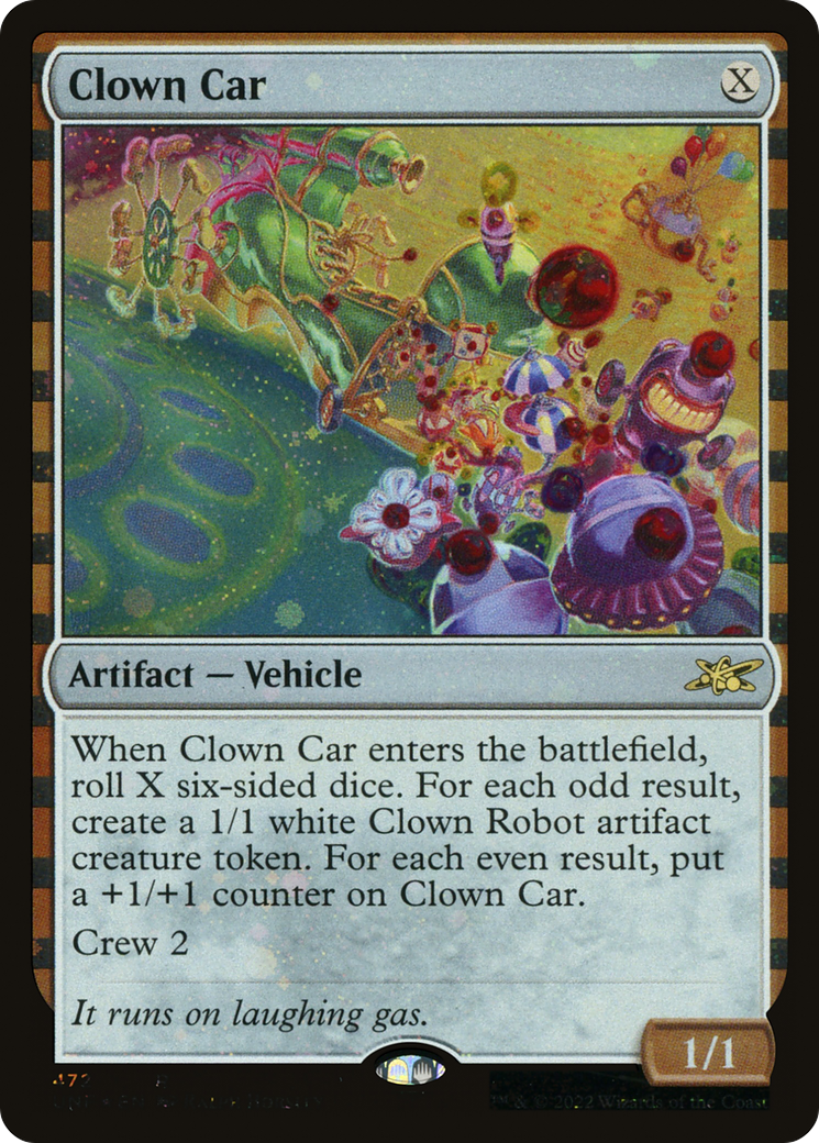 Clown Car (Galaxy Foil) (472) [Unfinity] foil - Deck Out Gaming