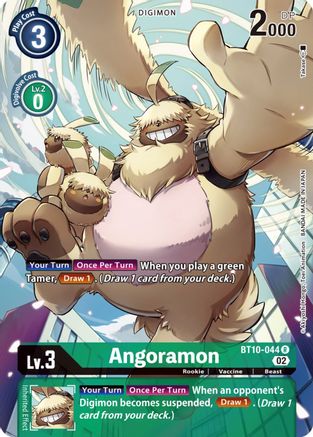 Angoramon (Alternate Art) (BT10-044) [Xros Encounter] Foil - Deck Out Gaming