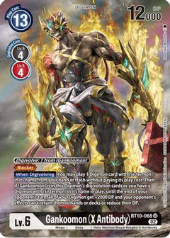Gankoomon (X Antibody) (Alternate Art) (BT10-068) [Xros Encounter] Foil - Deck Out Gaming